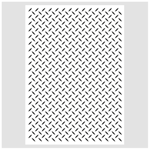 Stencil Metal striber A5 Design5
