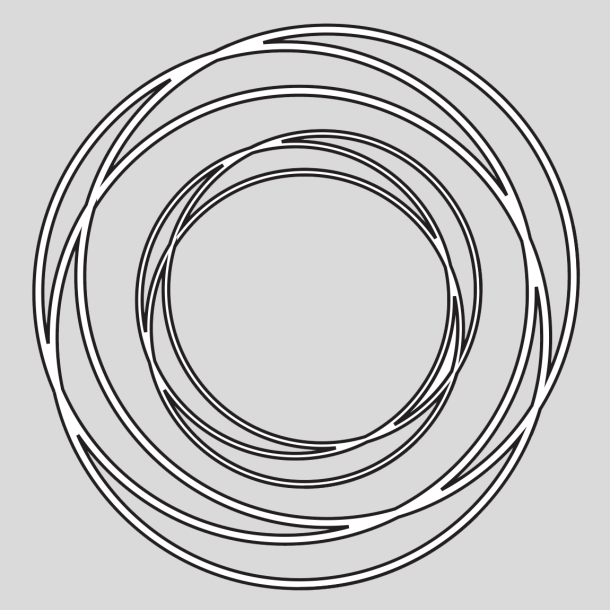 Design5 Die Cirkel i cirkel 2stk