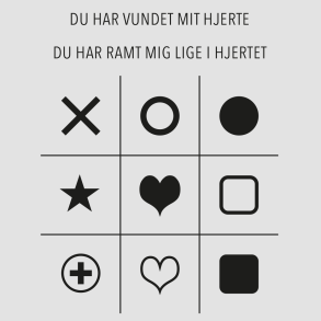 Akrylstempel Kryds & bolle Design5