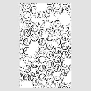 Akrylstempel Bobleplast effekt Design 5