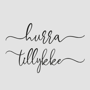 Akrylstempel Hurra - tillykke Design5