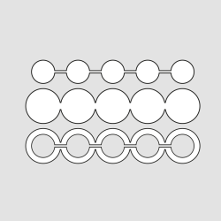 Die Cirkelranker 4stk Design5 D13