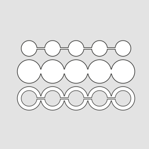 Die Cirkelranker 4stk Design5 D13