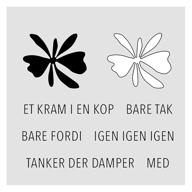 Akrylstempel Et kram i en kop Design5