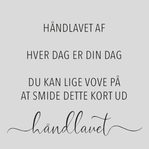 Akrylstempel Hndlavet af Design5