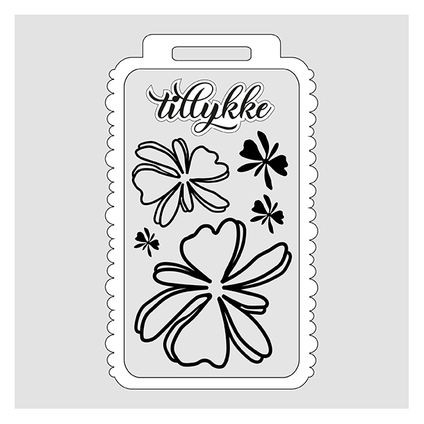 Die Kmpe tags med boblekant Design5