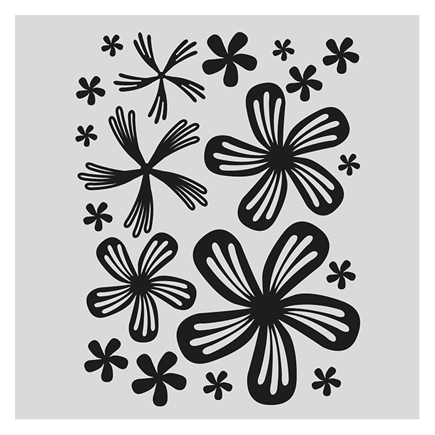 Die Swirly hulblomster Design5