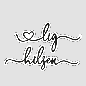 Die Hjertelig hilsen m. skygge Design5