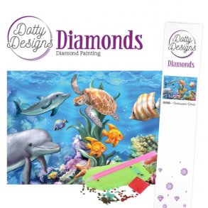 Diamond Painting Dotty Design Underwater World 29,7x42cm