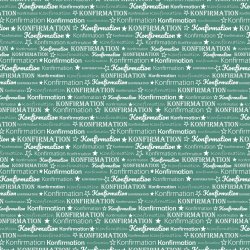 Designpapir Green konfirmation - 30,5 x 30,5 cm - Luna Hobby