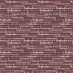 Designpapir Dark Rose Konfirmation - 30,5 x 30,5 cm - Luna Hobby