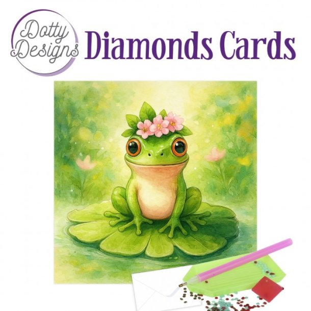 Diamond Cards - Frog