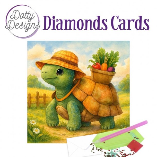Diamond Cards - Turtle