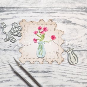 Die gummiapan Bukett i Vas FORUDBESTILLING