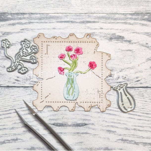 Die gummiapan Bukett i Vas FORUDBESTILLING