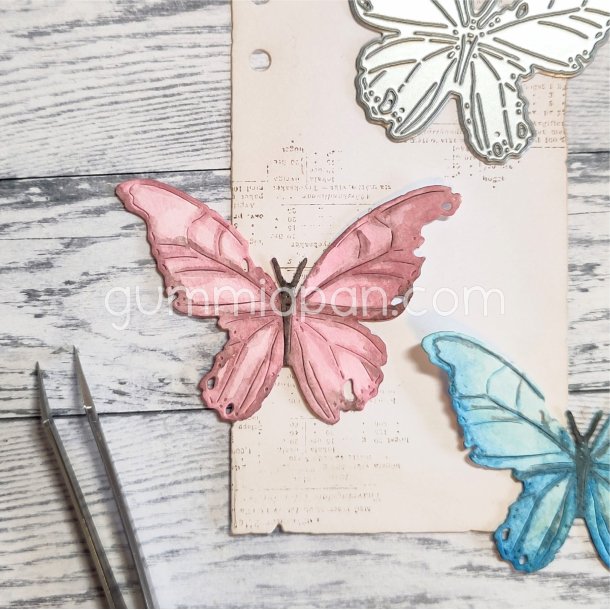 Die gummiapan Old Butterfly FORUDBESTILLING