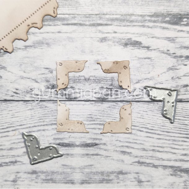 Die gummiapan Old Photo corner FORUDBESTILLING