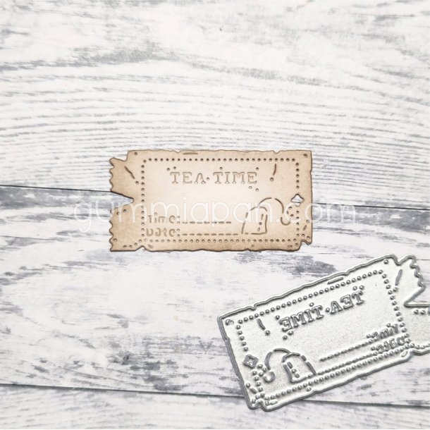 Die gummiapan Tea Time Ticket FORUDBESTILLING