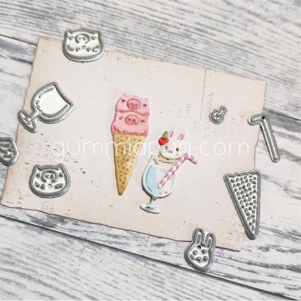 Die gummiapan Teddy Glass Set 1. FORUDBESTILLING