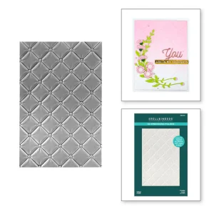 Tufted 3D Embossing Folder spellbinders