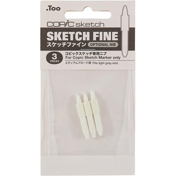 Copic Sketch Fine Nib 3 stk