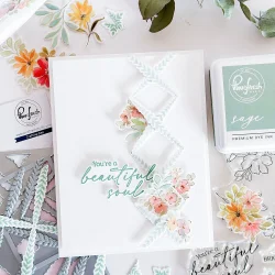 Leafy Lattice die - Pinkfresh Studio