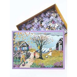 Here Comes The Rain puslespil med 1000 brikker Vissevasse