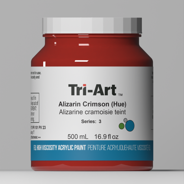 Tri-Art High Viscosity Alizan Crimson Hue 500ml