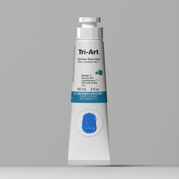 Tri-Art High Viscosity Cerulean Blue (Hue) 60ml