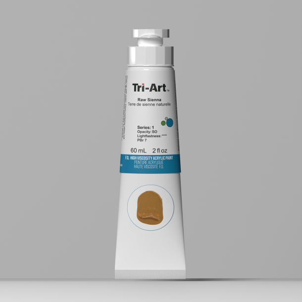 Tri-Art high Viscosity Raw Sienna 60ml