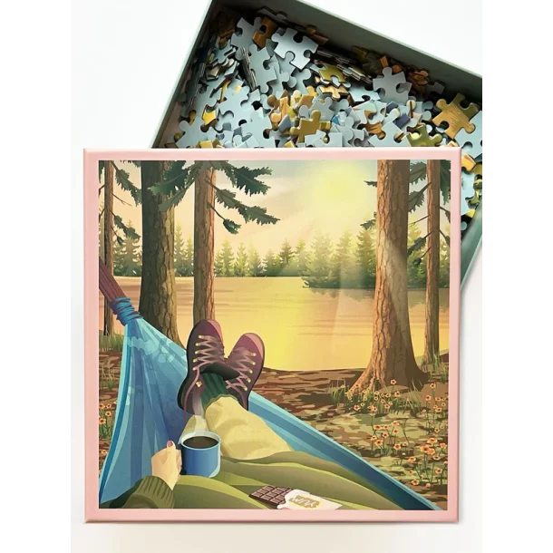 HIKING &amp; ME - puslespil med 500 brikker Vissevasse