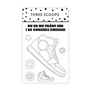 Akrylstempel Sneakers/gummisko Three Scoops