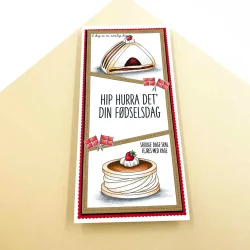 Akrylstempel Gsebryst &amp; Medalje Three Scoops