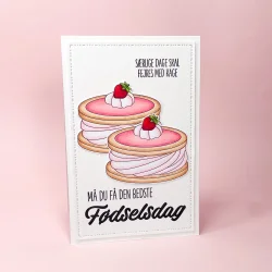 Akrylstempel Gsebryst &amp; Medalje Three Scoops