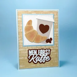 Die Men frst kaffe Three Scoops