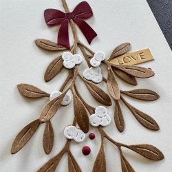Die Beautifull mistletoe SBD605 Simple and Basic 