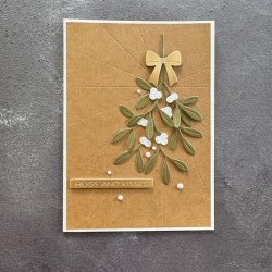 Die Beautifull mistletoe SBD605 Simple and Basic 