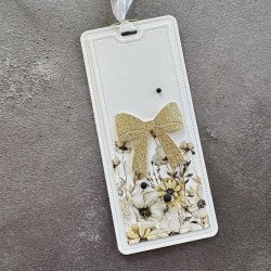 Die Beautiful bows on a tag SBD604 Simple and basic 