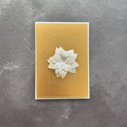 Die A6 Poinsettia SBD603 Simple and Basic 