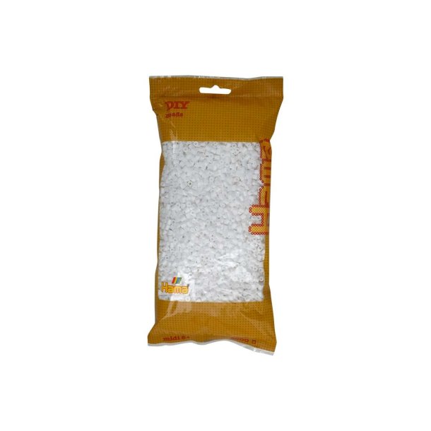 Hama MIDI perler nr. 01 hvid 6000stk