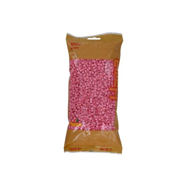 Hama MIDI perler nr. 06 pink 6000stk