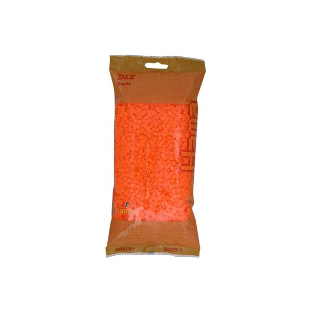 Hama MIDI perler Nr. 38 neon orange 6000stk