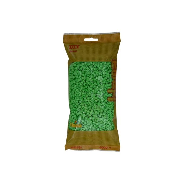 Hama MIDI perler nr. 47 pastel gr�n 6000stk