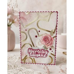 Die Heart tag scallop Luna Hobby