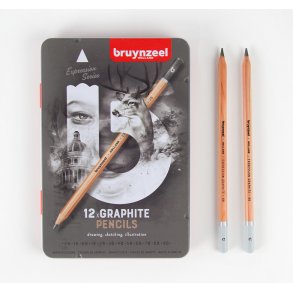 Graphite pencils 12stk Bruynzeel Expression