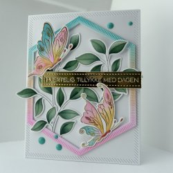 PRESS PLATE Butterfly Bliss - Pinkfresh Studio