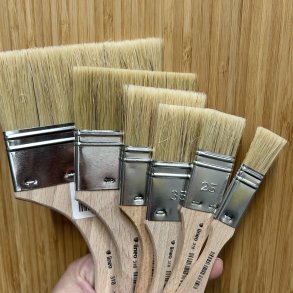 Akryl & Fernis pensel - Svineb�rste - Lineo 