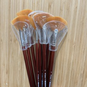 Viftepensel Syntetisk - Lineo 