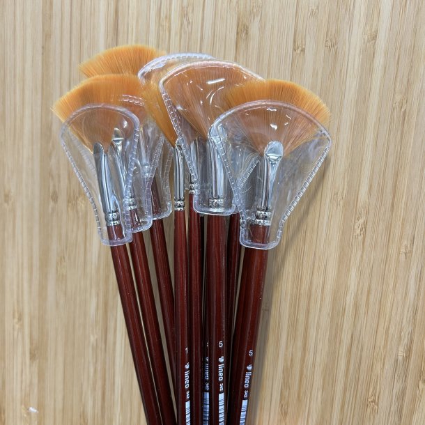 Viftepensel Syntetisk - Lineo 