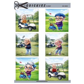 Klippeark �ldre mennesker der golfer, quickies M48